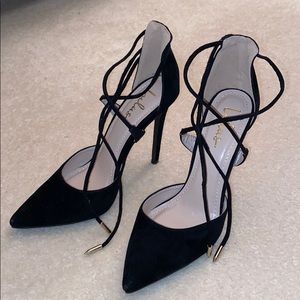 Lulu’s lace up heels
